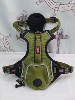 Kong DS 19 Durable Reflective Waste Bag Pocket / Olive Green/ Size S